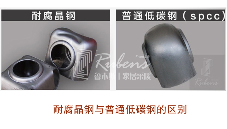 魯本斯耐腐晶鋼，鋼制暖氣片